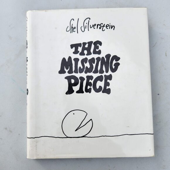 The Missing Piece Shel Silverstien Book Short Story Hardcover with Dust Cover Vi - Picture 1 of 12